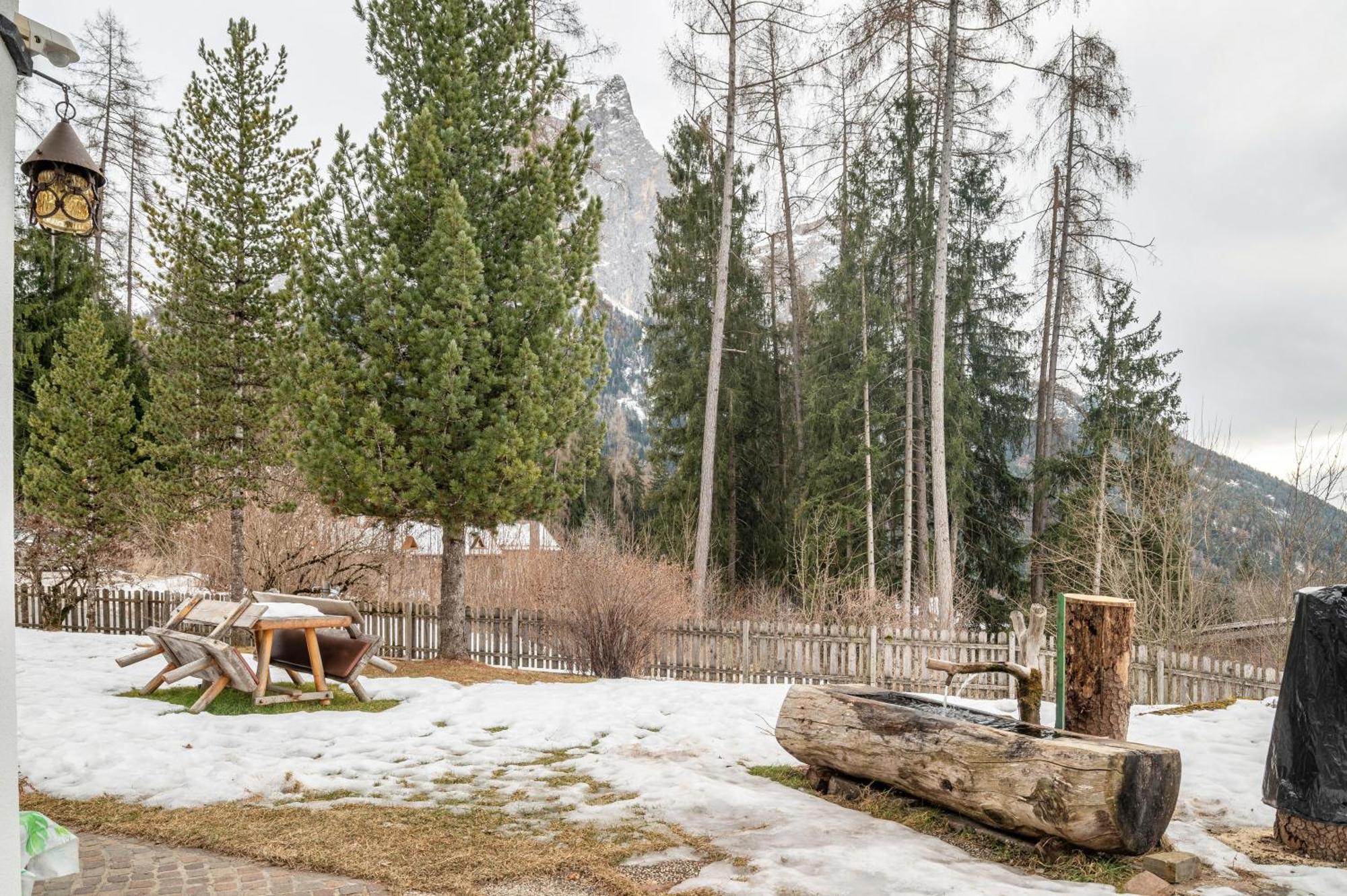 Ferienwohnung Toni II Seis am Schlern Buitenkant foto